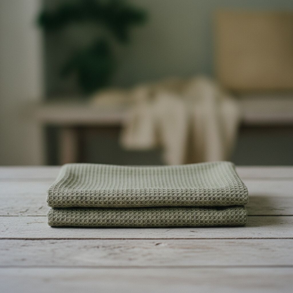 Waffle Cotton Towel